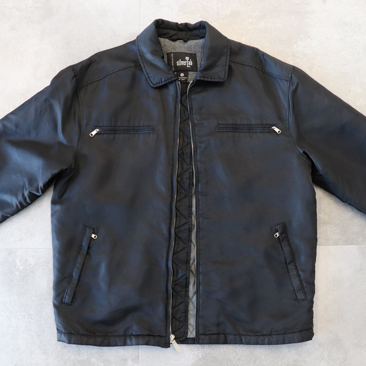 POST JUNK / 90's LEVI'S SILVER TAB Nylon Jacket [S]