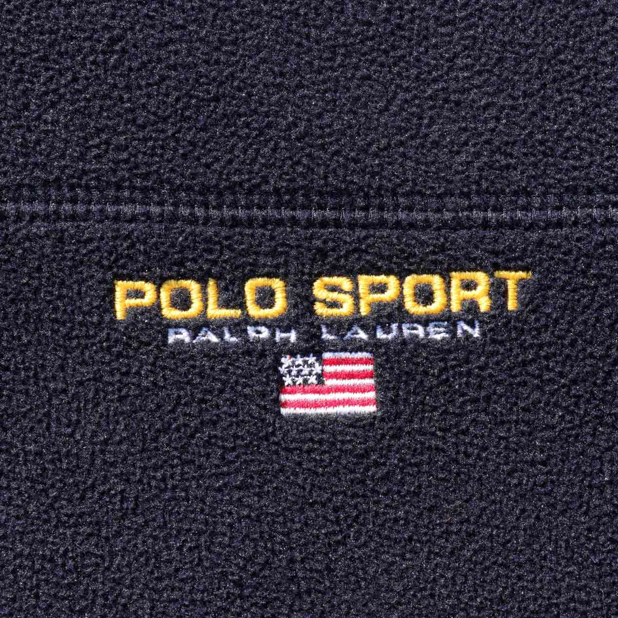 POST JUNK / 90’s POLO SPORT Fleece Pullover Jacket [XL]